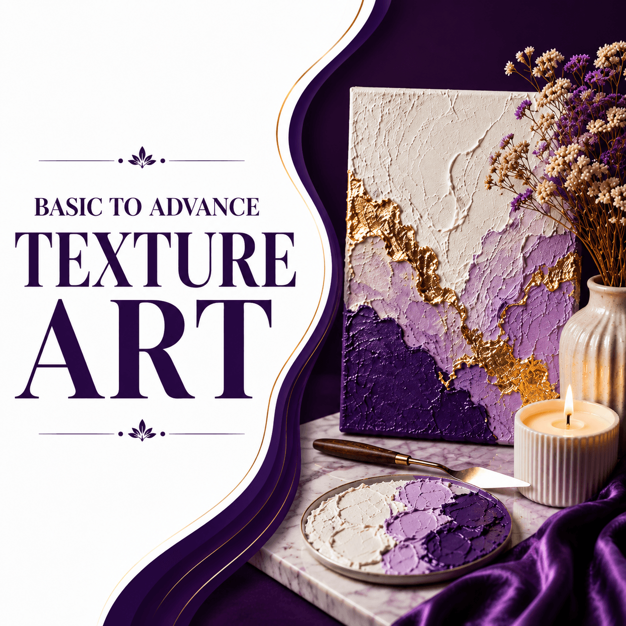 Basic to Advanced Texture Art workshop